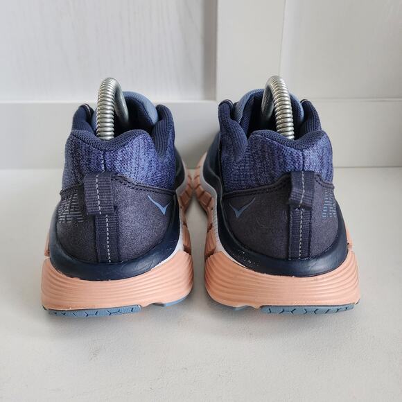 HOKA One One Gaviota 2 Women's Size 8.5 Athletic Shoes Indigo Blue / Dusty Pink - Picture 7 of 11